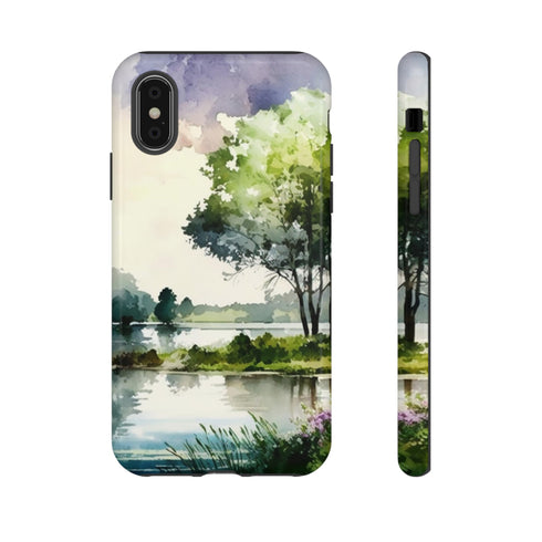Summer Day by the Lake - Impact Resistant Phone Case